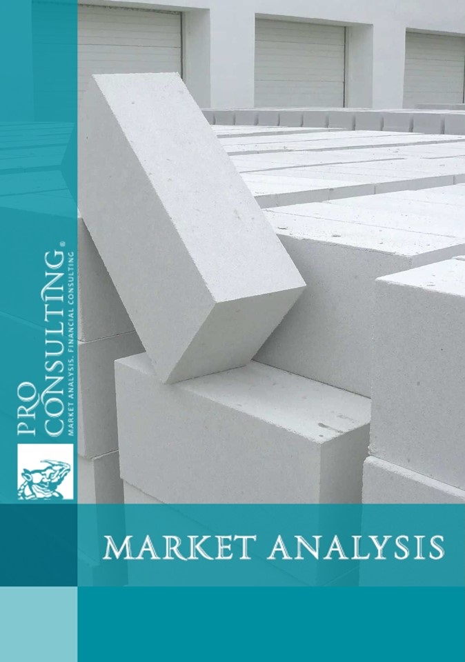 Analysis of the aerated concrete market in Moldova. 2025